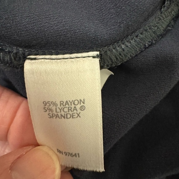 J. Jill Wearever Maxi tank Dress with crossover front size M. Blue-gray color - Picture 10 of 11